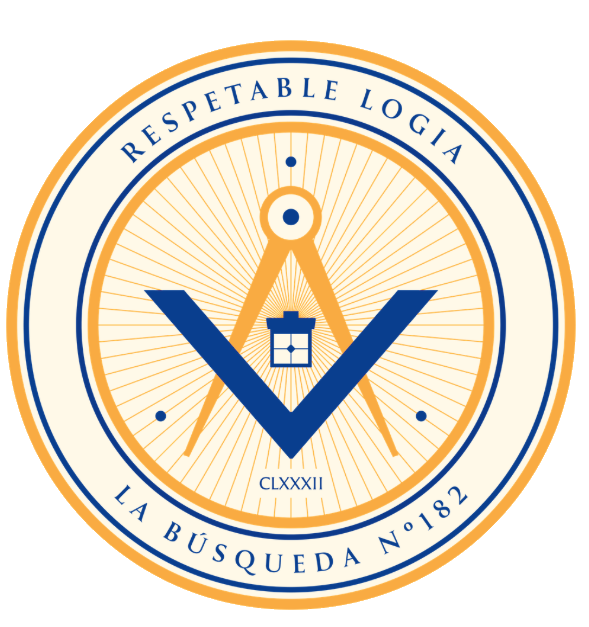 Escudo de la Respetable Logia La Búsqueda N° 182 — Gran Logia de Chile